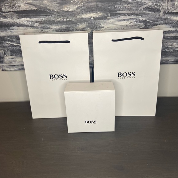 HUGO BOSS set of 2 gift bags and 1 gift box - Picture 4 of 4